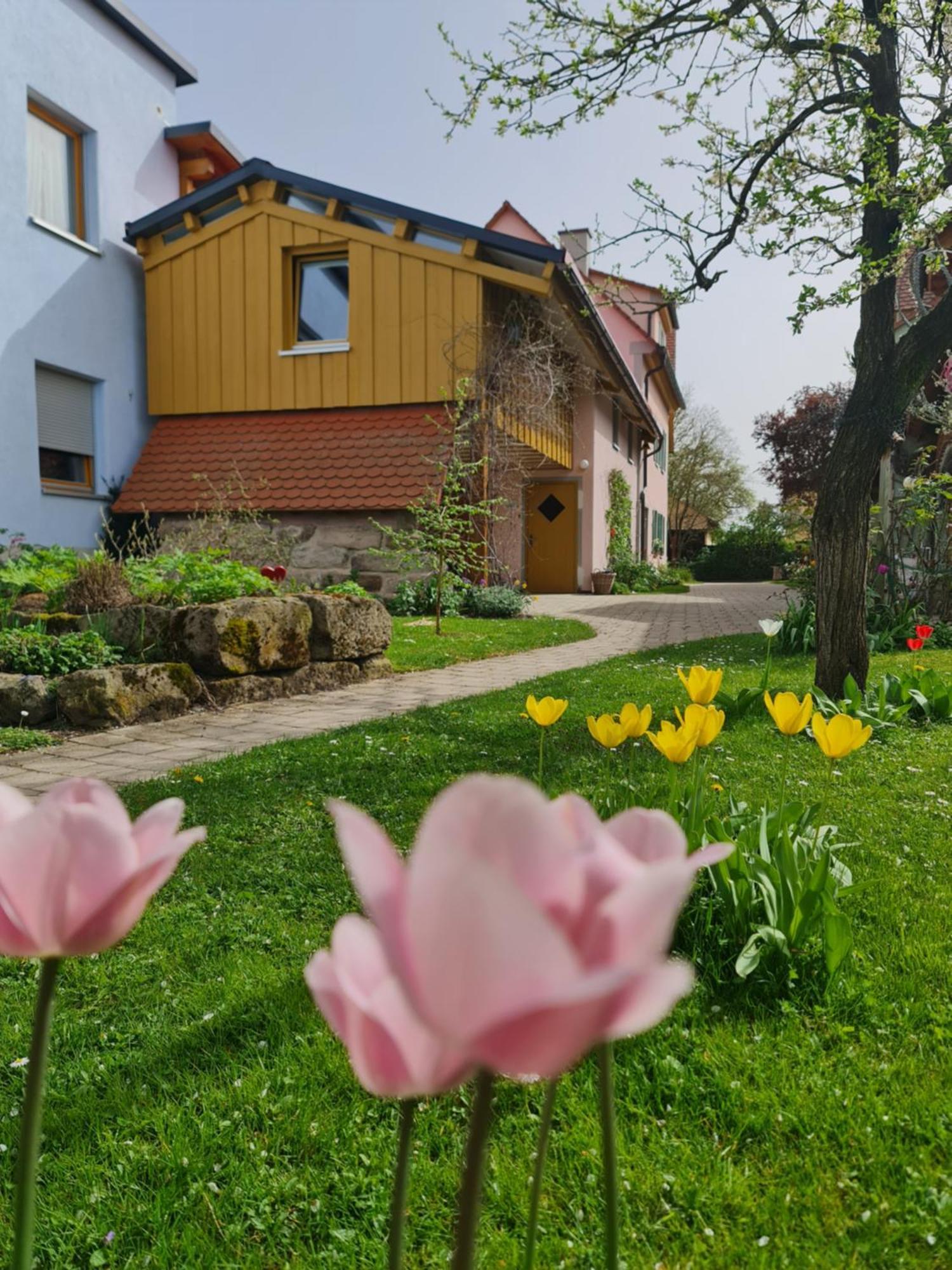 Ferienwohnung Wiesenhof Neuhof an der Zenn Luaran gambar